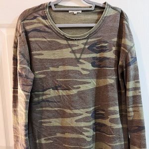 Z Supply Camo Weekender Pullover